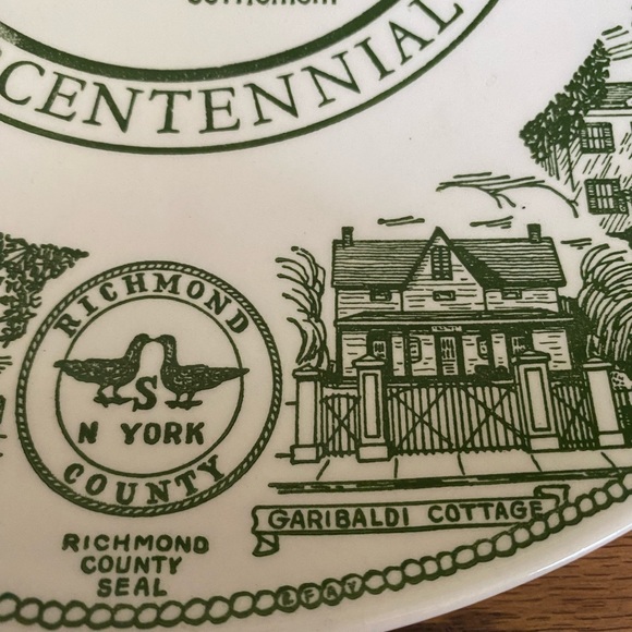 Staten Island Tercentennial 1961 Historical Plate - Picture 5 of 9